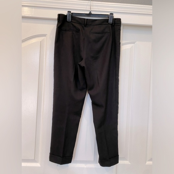 Anthropologie cartonnier lou taper trousers black size 10 - Picture 11 of 12